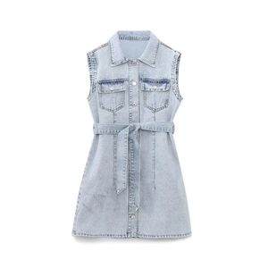 Denim dress